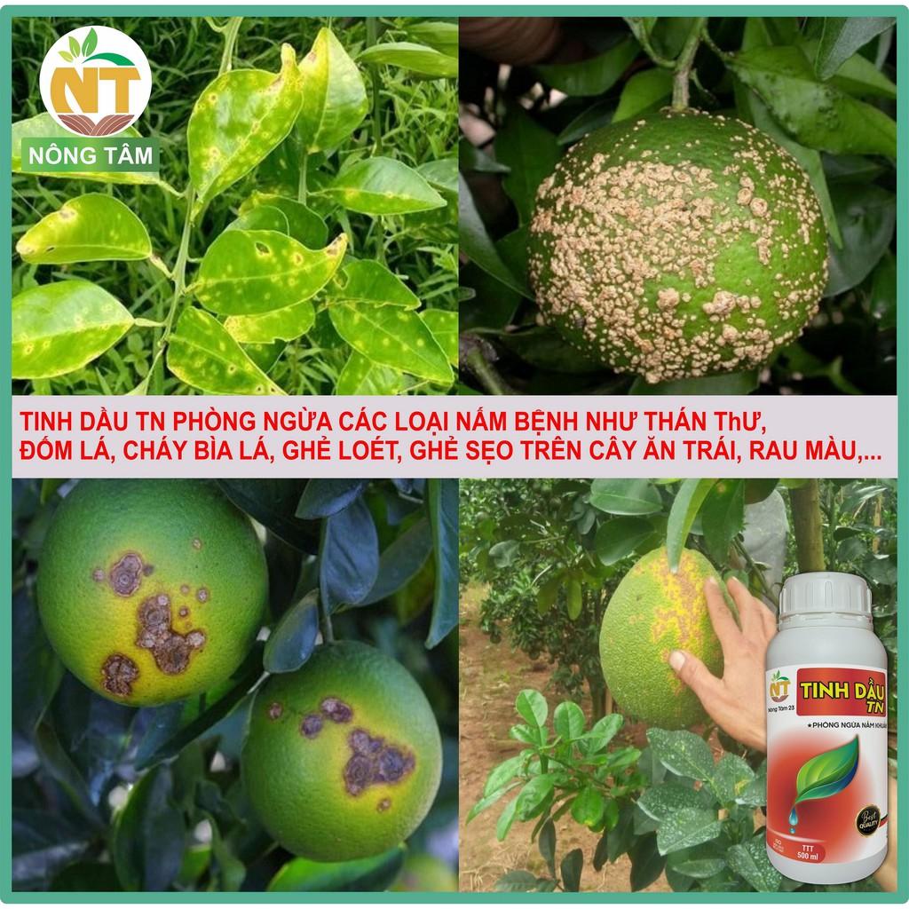 Chế phẩm sinh học phòng ngừa nấm khuẩn, ghẻ loét, ghẻ nhám, ghẻ sẹo trên cây ăn quả, chai 500ml