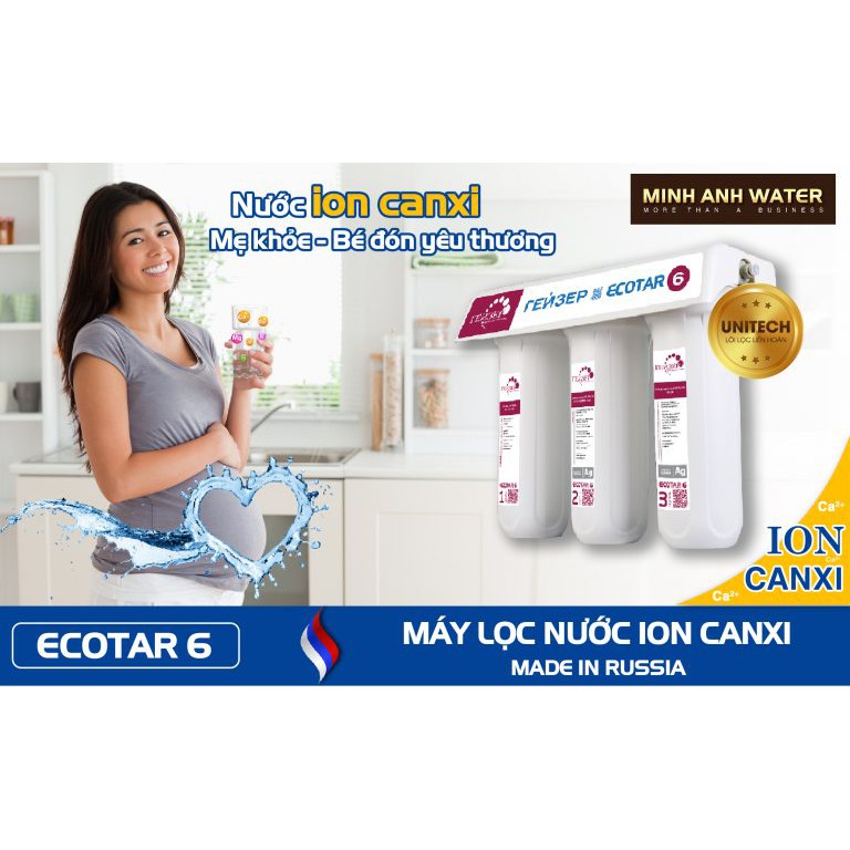 máy lọc nước ion kiềm bộ lõi lọc nước nano gia đình không dùng điện nguyên chiếc không lắp rắp