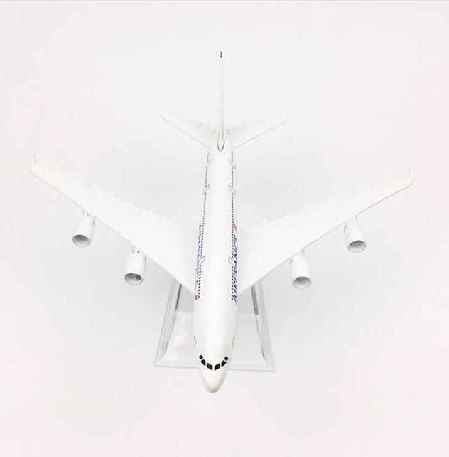 Mô hình máy bay tĩnh A380 Air France 16cm