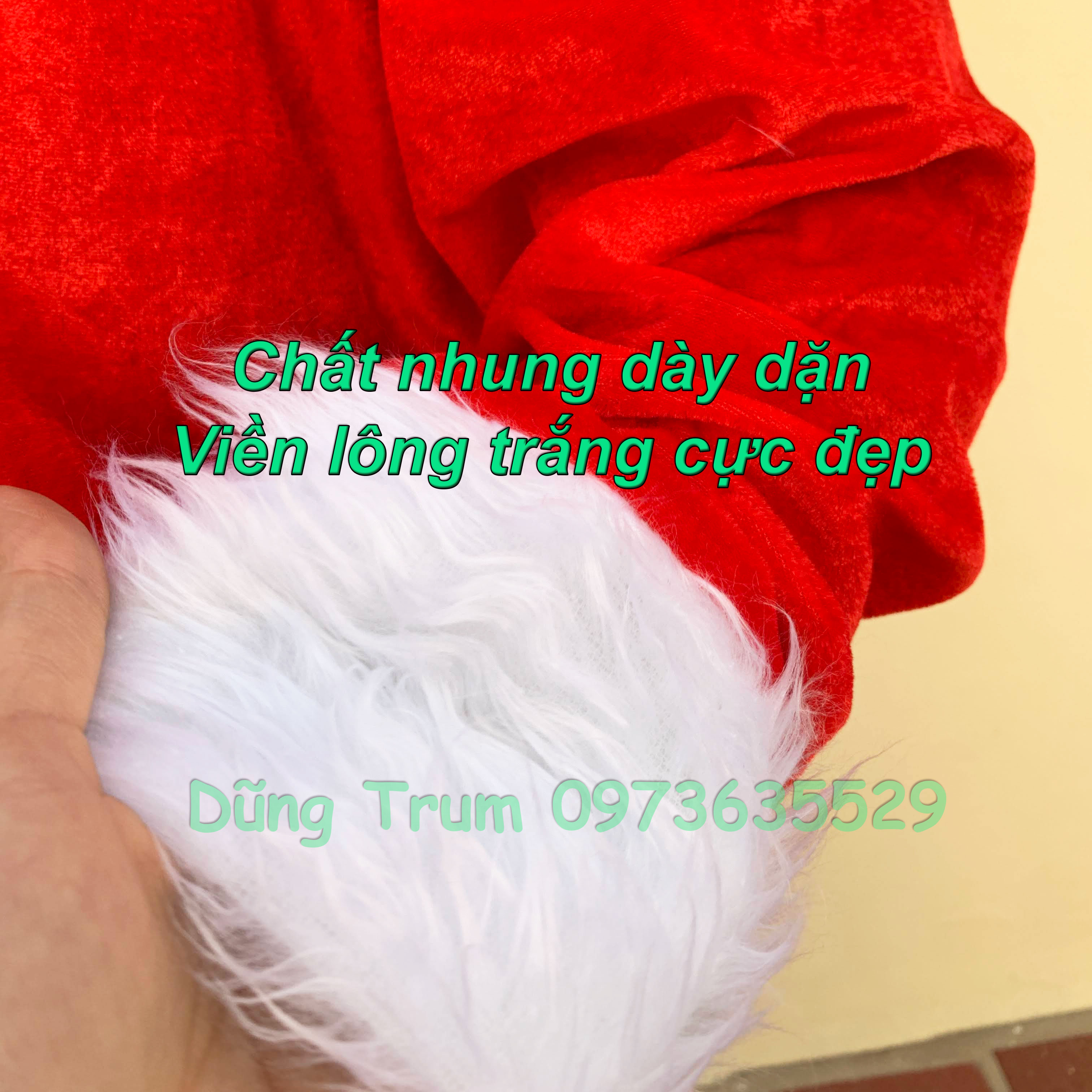 Bộ Quần Áo Ông Già Noel 2023 Chuẩn Chất Nhung Đầy Đủ Chi Tiết Siêu Đẹp