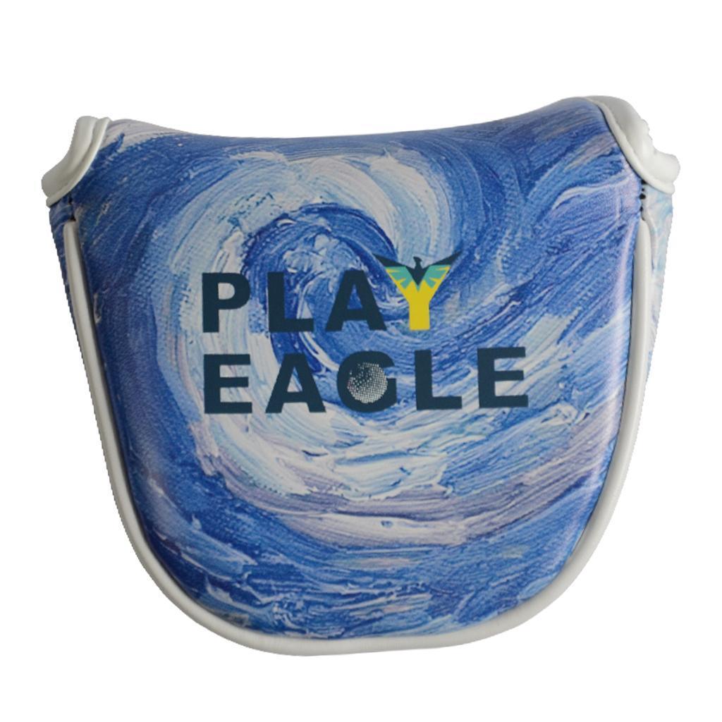 PU Golf Mallet Head Cover  Putter Cover Sleeve