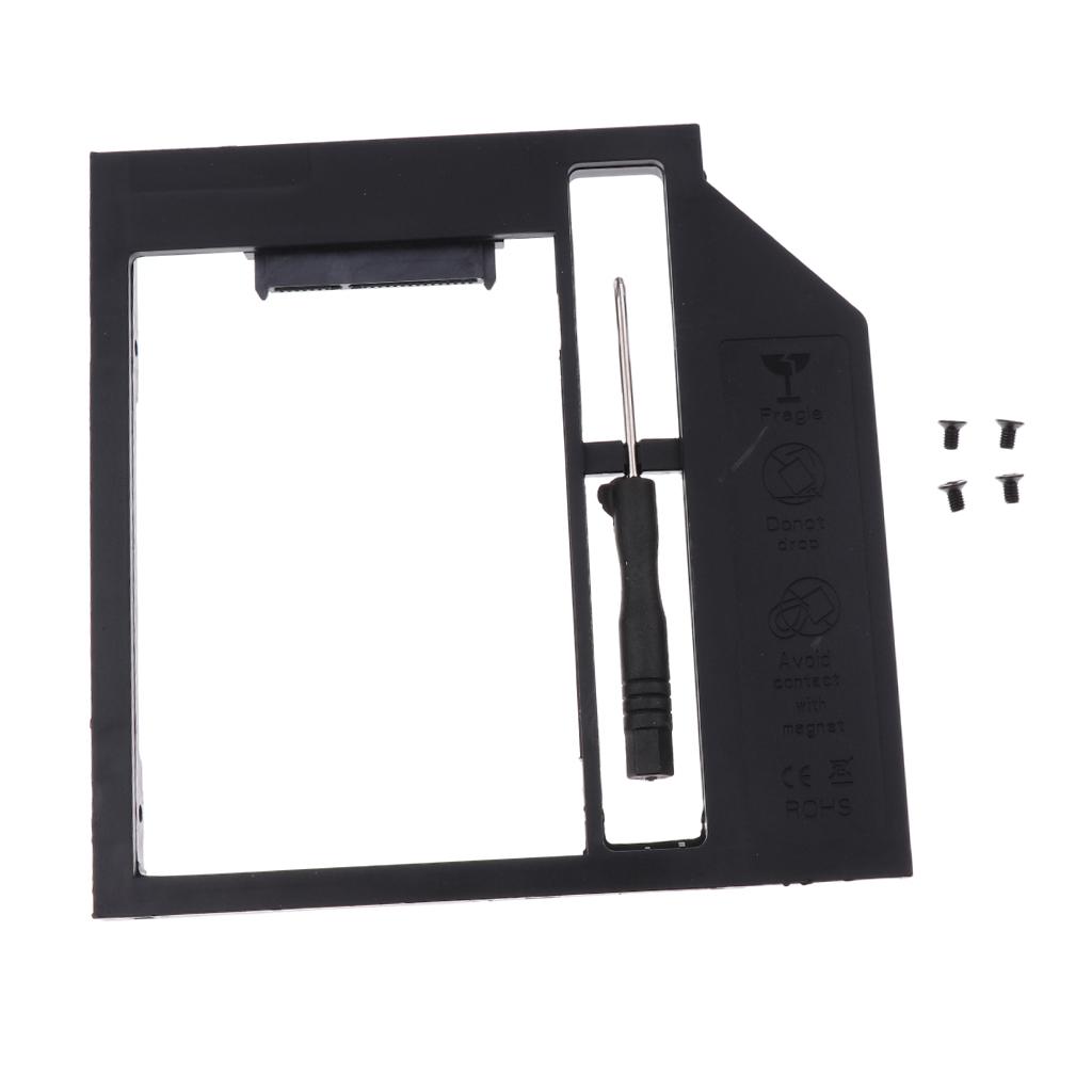 9mm SATA 3.0 HDD SSD Laptop Hard Drive Bay Caddy Bracket