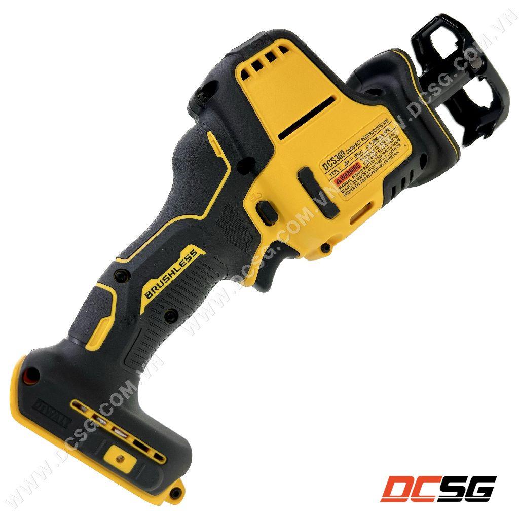 Máy cưa kiếm cầm 1 tay dùng pin 18/ 20Vmax DEWALT DCS369B (thân máy) | DCSG