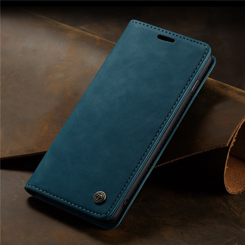 Bao da thật dạng ví cho Xiaomi Mi 10T Lite Chính Hãng Caseme có ngăn đựng thẻ - Hàng Nhập Khẩu