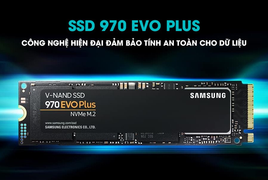 Ổ cứng gắn trong SSD Samsung 970 Evo Plus PCIe Gen3 x4 NVMe M2 2280 - Hàng Chính Hãng
