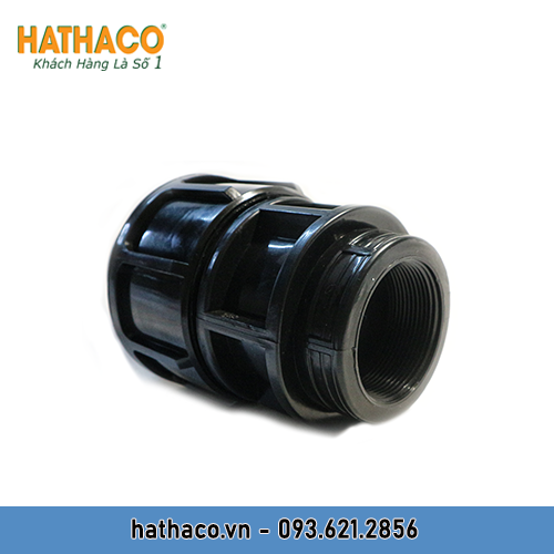 Măng Sông 90 Ren Trong 90 (ren 3&quot;) HATHACO Nối Ống HDPE