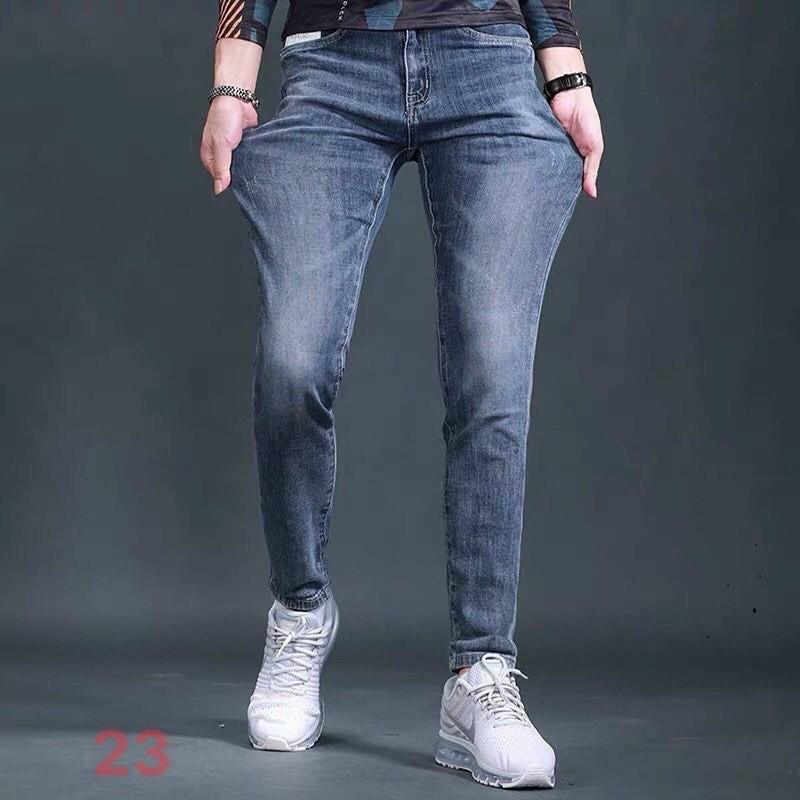 Quần jean nam - quần bò nam co dãn ôm form tôn dáng chuẩn, quần jean thời trang cao cấp nam Muradfashion mẫu MSS09