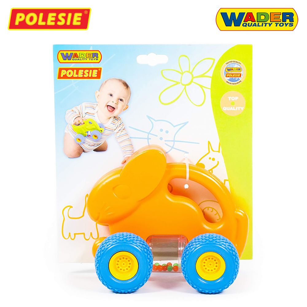 Xúc Xắc Cho Bé Tập Bò Hình Thỏ Con, Màu Sắc Thu Hút, Nhựa ABS An Toàn Nhập Khẩu Châu Âu CHÍNH HÃNG POLESIE 38234