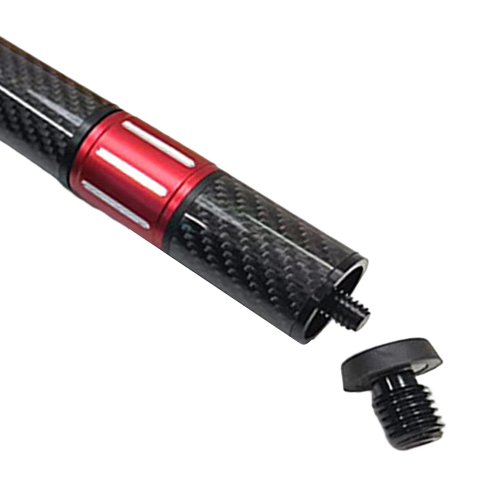 Telescopic Pool Cue Extension Snooker Cue Extend Compact Billiard Holder Cue Joint Accessories End Lengthener for Billiard Cues Professional