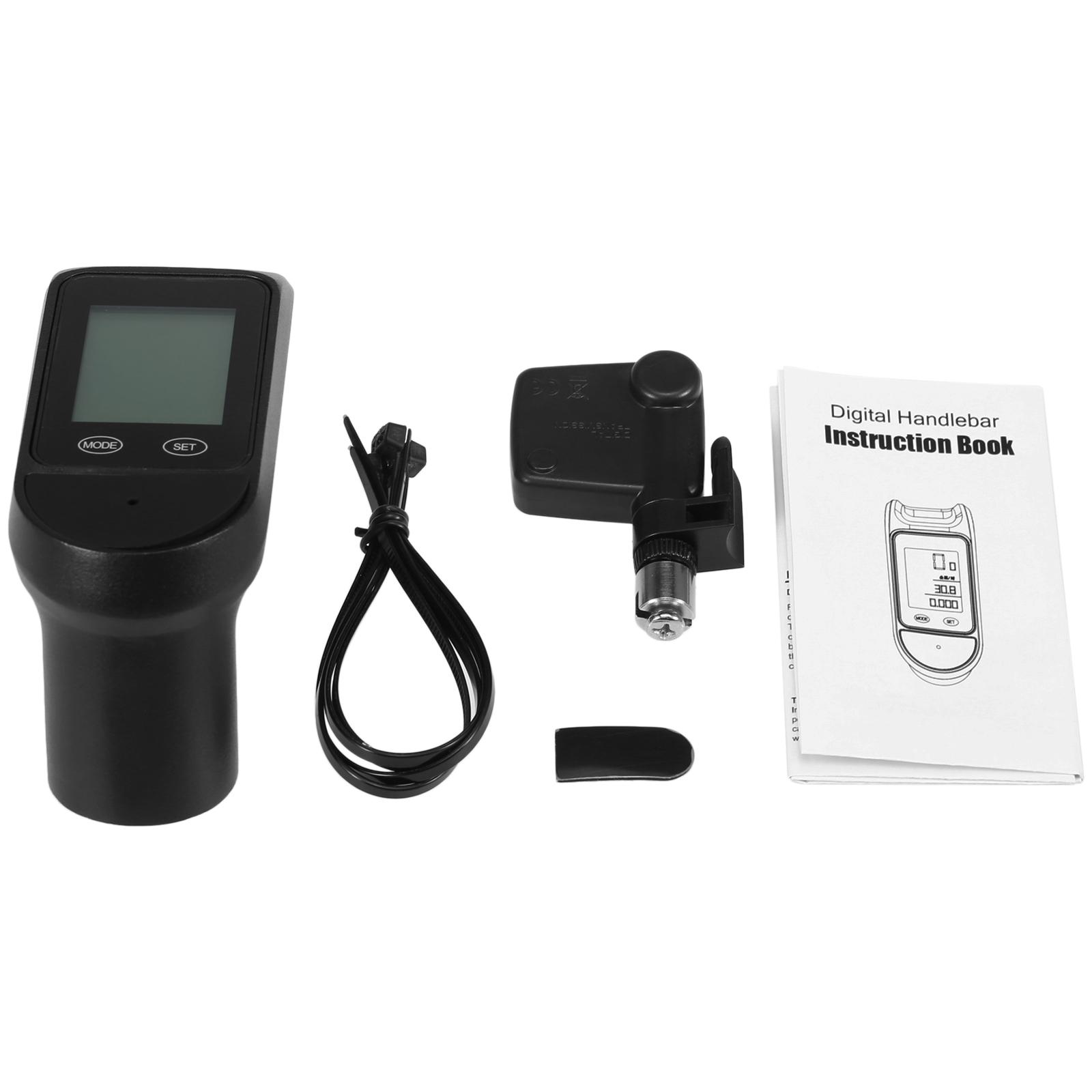 Máy tính đi xe đạp không dây nàm hình LCD chống thấm nước