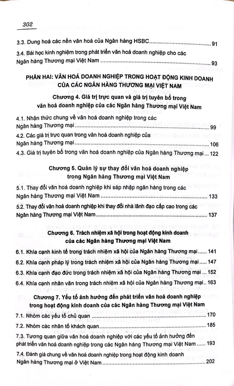 Văn Hóa Doanh Nghiệp Trong Hoạt Động Kinh Doanh Ngân Hàng ( Sách Chuyên Khảo)