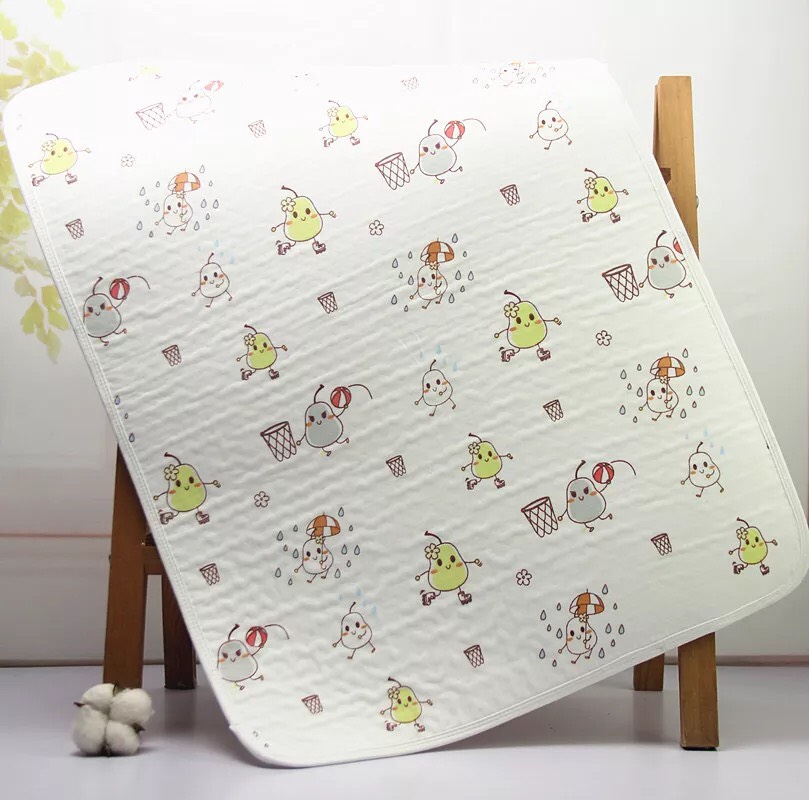 Lót chống thấm 5 lớp sợi tre Organic cho bé kích thước 50x70cm