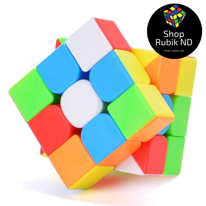 Rubik 3X3 MoYu MeiLong MFJS Stickerless - Tặng Đế Kê Rubik