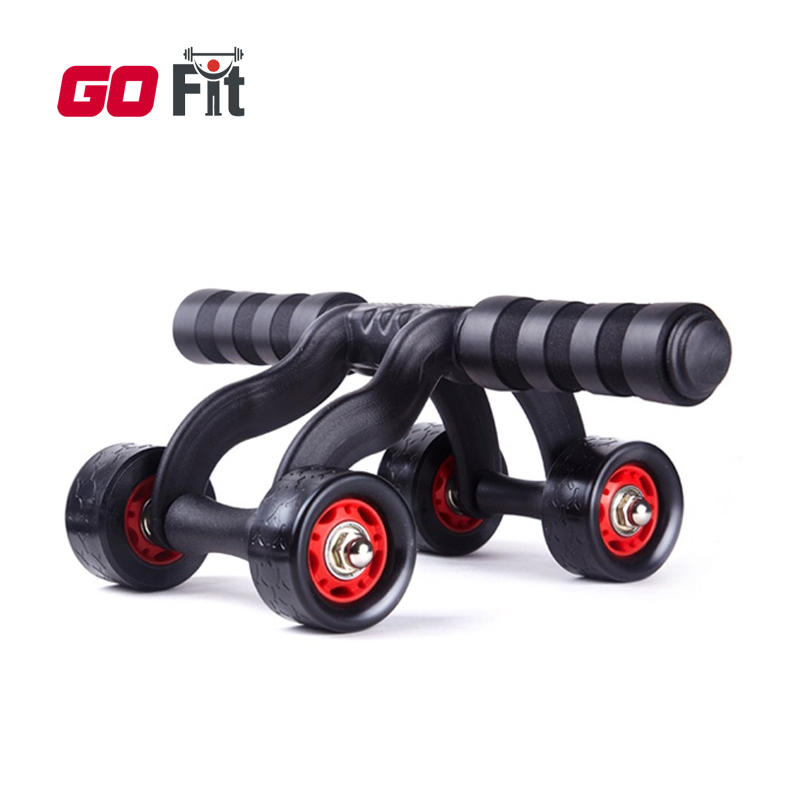 Con lăn tập bụng gym 4 bánh Ab Roller tặng kèm miếng thảm