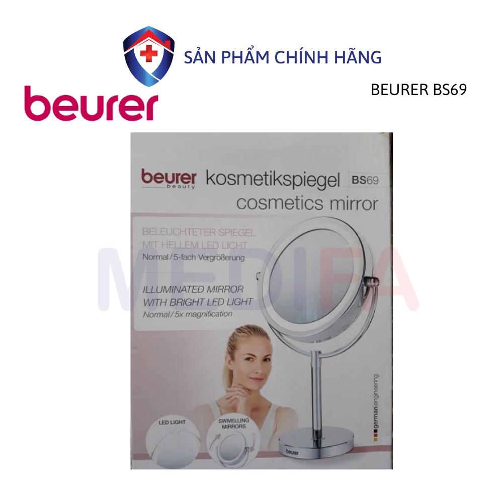 Gương trang điểm 2 mặt kèm đèn LED Beurer BS69