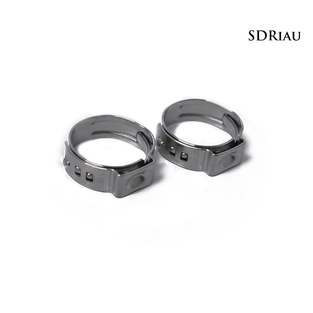 Set 10 Kẹp Ống Nhiên Liệu Bằng Thép Không Gỉ