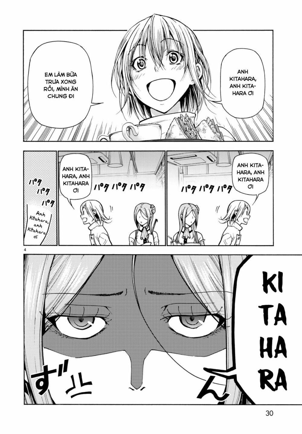 cô gái thích lặn - grand blue chapter 37 4