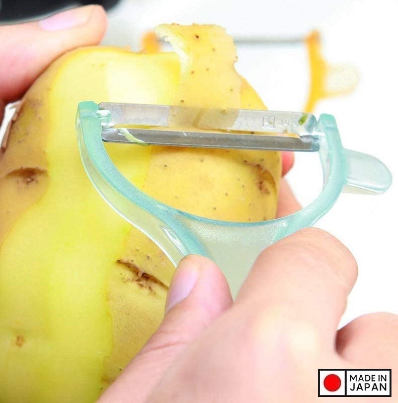 Dụng cụ bào, gọt vỏ trái cây Echo Rappy Peeler - Hàng nội địa Nhật Bản |#Made in Japan|