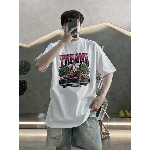 Áo thun unisex áo thun cotton in hoạ tiết cao cấp