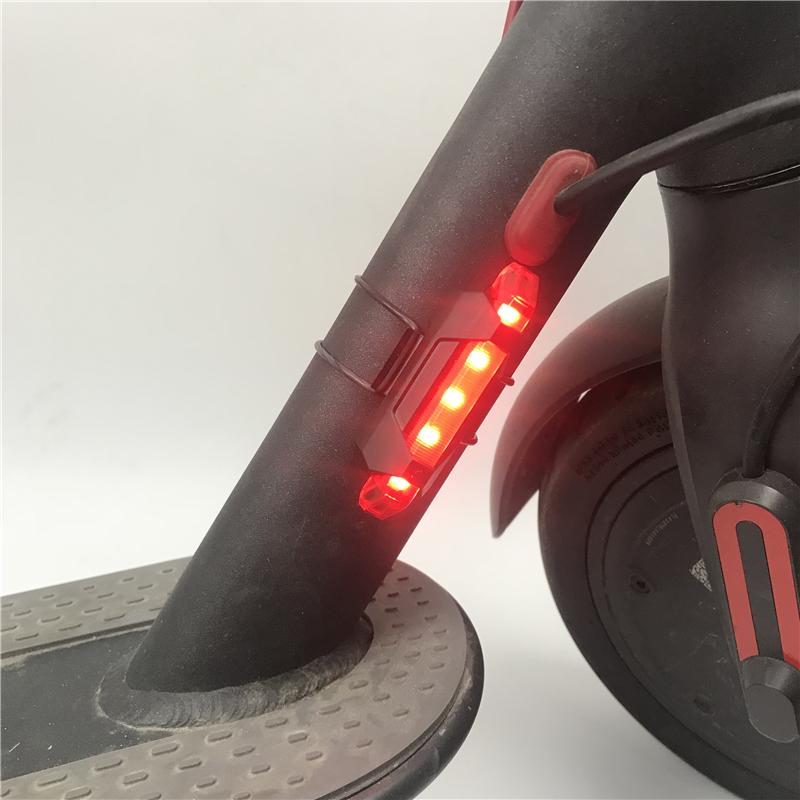 Cảnh Báo Xe Tay Ga Đèn Cảnh Báo An Toàn Ban Đêm Đèn Pin LED Dải Ánh Sáng Cho Phụ Kiện Xe Tay Ga Điện Xiaomi Mijia M365 Color: Blue Light