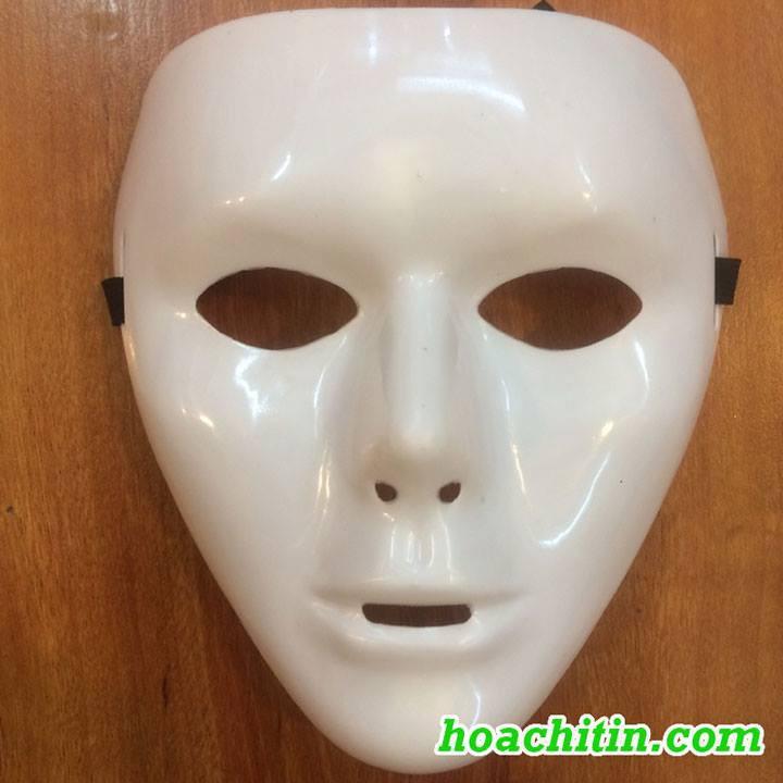 Mặt Nạ Hiphop Jabbawockeez Trắng Hóa Trang Halooween