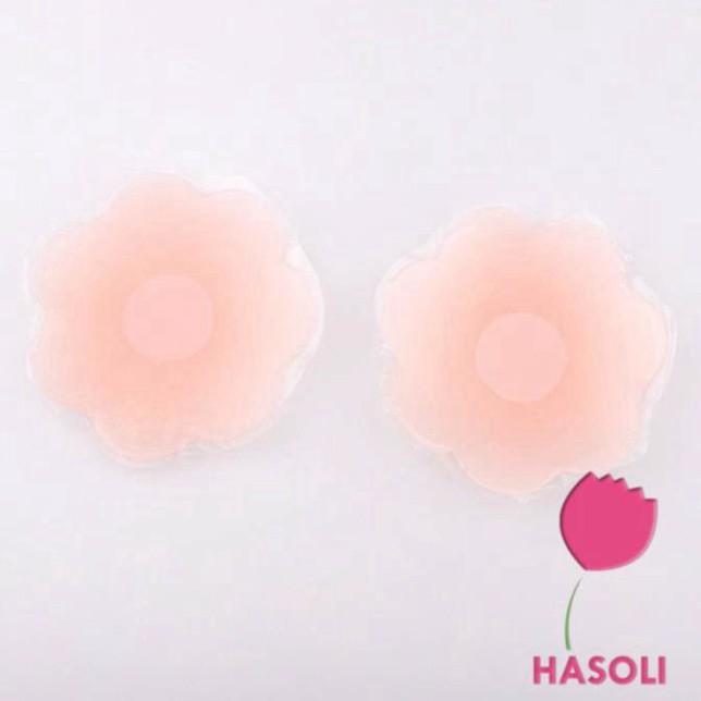 Miếng Dán Ngực Silicon Cao Cấp Hộp 5 Đôi Loại Có Nhũ Che Đầu Ti