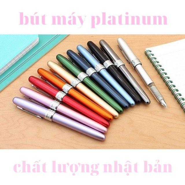 Bút máy Platinum Plaisir (Có Video Thật )- Bút VIết Trơn Ra Mực Đều