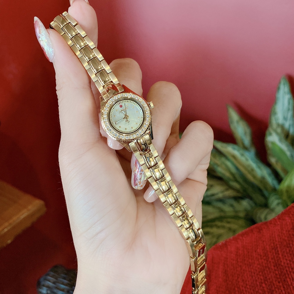 Đồng Hồ Nữ JS-055 Julius Hàn Quốc Kính Sapphire