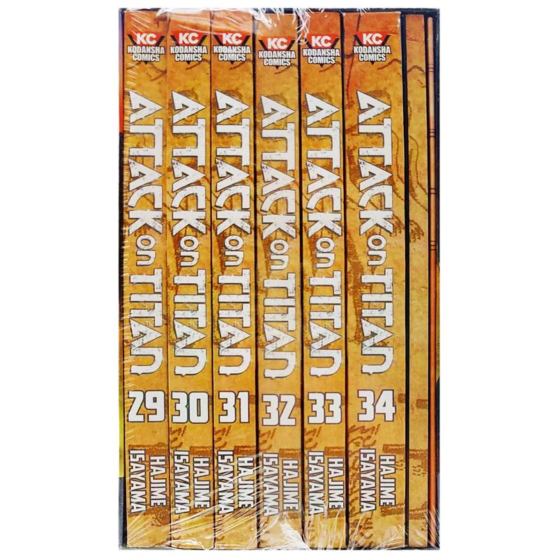 Sách ngoại văn: Attack On Titan The Final Season Part 2 Manga Box Set