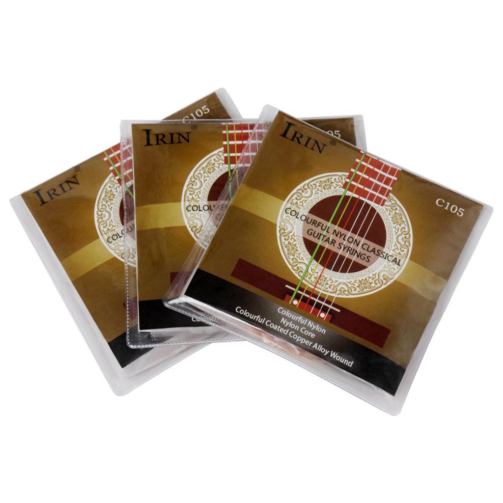6pcs Guitar Replacement Strings Acoustic Guitar Strings Set Replacement