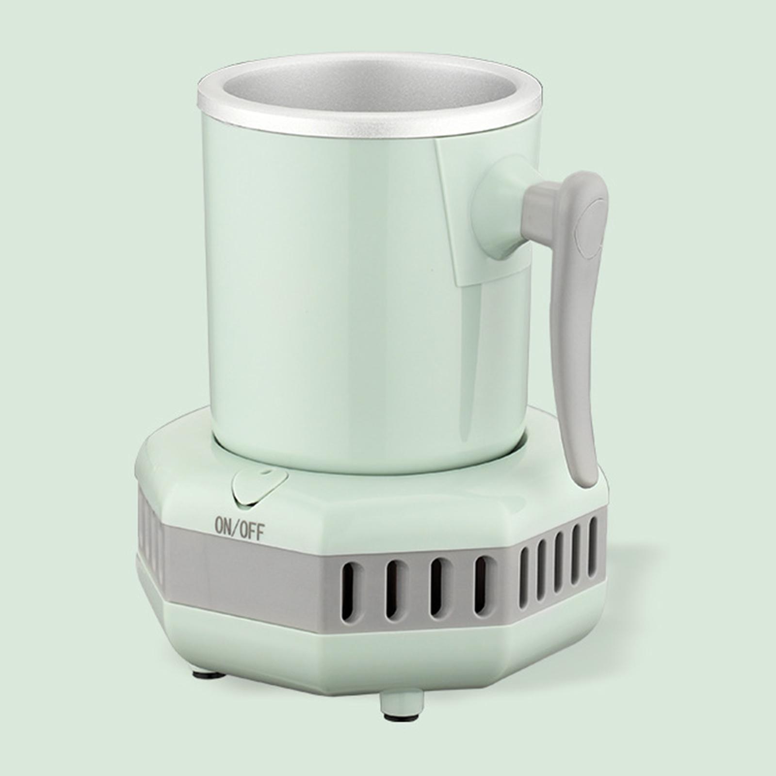 Mini Electric Beverage Cup Cooler Ice Making Kettle Mini Fridge UK Plug