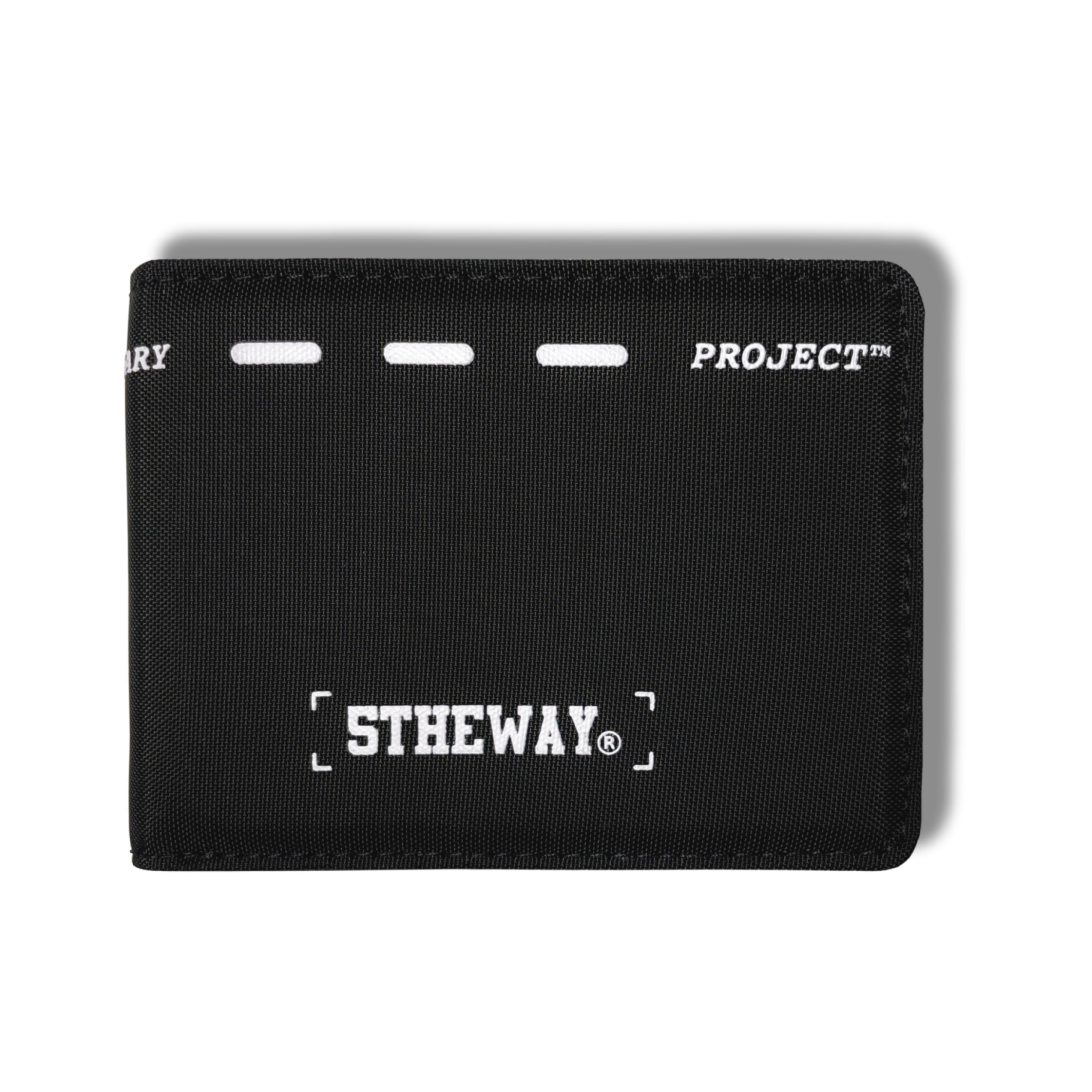 5THEWAY /street vocabulary/ BI-FOLD WALLET - BLACK aka Ví Gấp Đôi