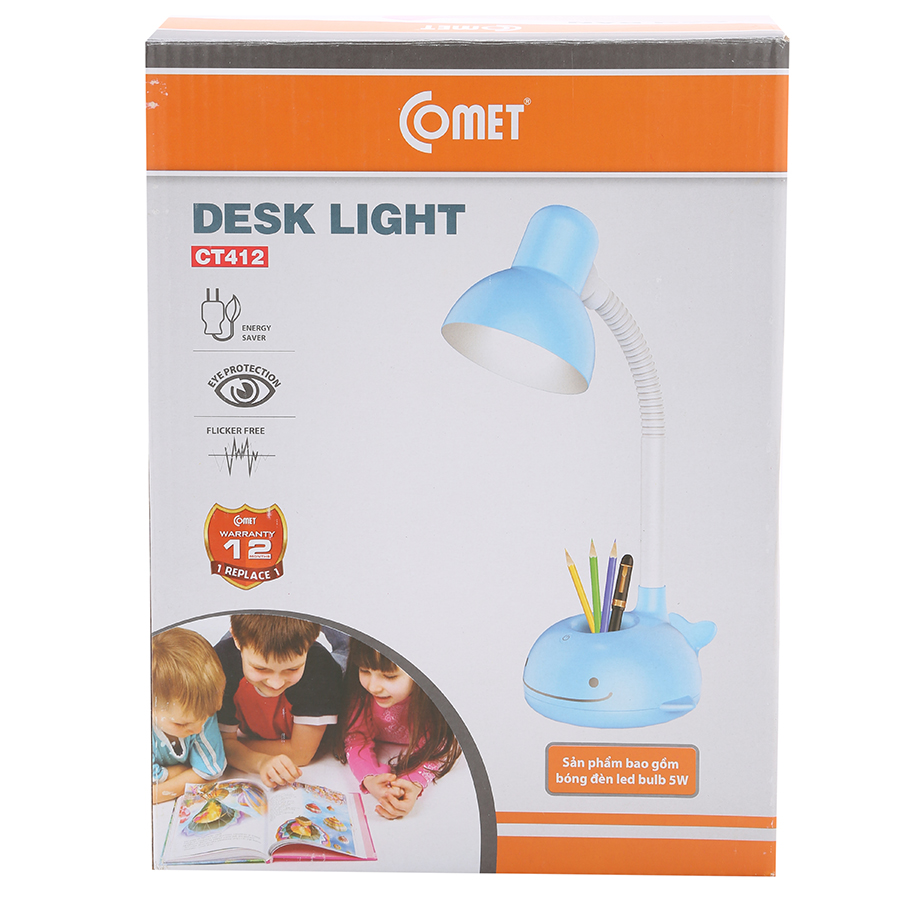 Đèn Bàn Comet CT412 60W Cá Heo