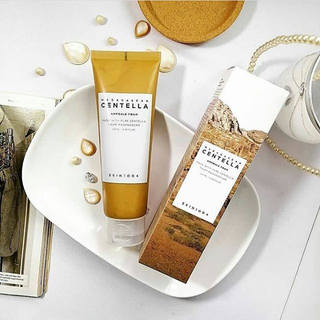 Bộ 3 Sản Phẩm Dưỡng Da Giảm Mụn Phục Hồi Da Skin1004 Madagascar Centella Tặng 1 Mặt Nạ Sexylook