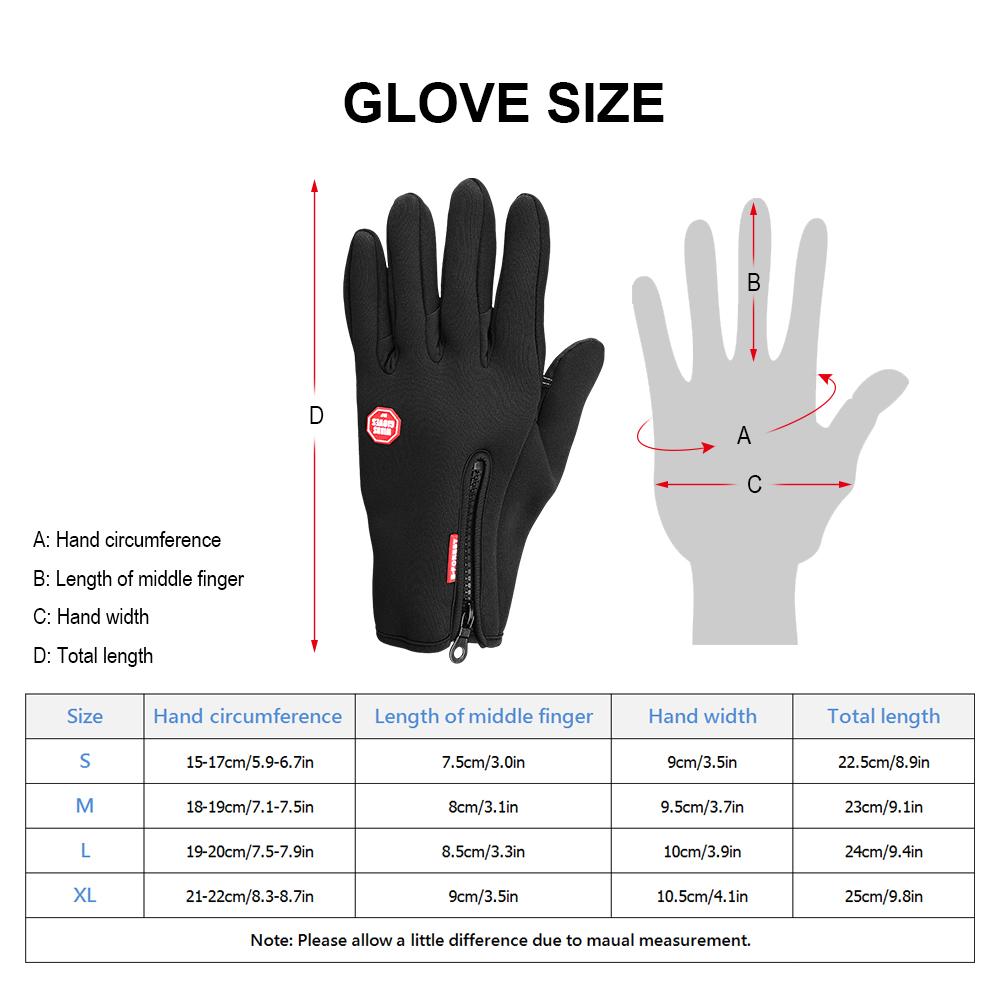 Găng tay mùa đông có màn hình cảm ứng, chất liệu lông cừu