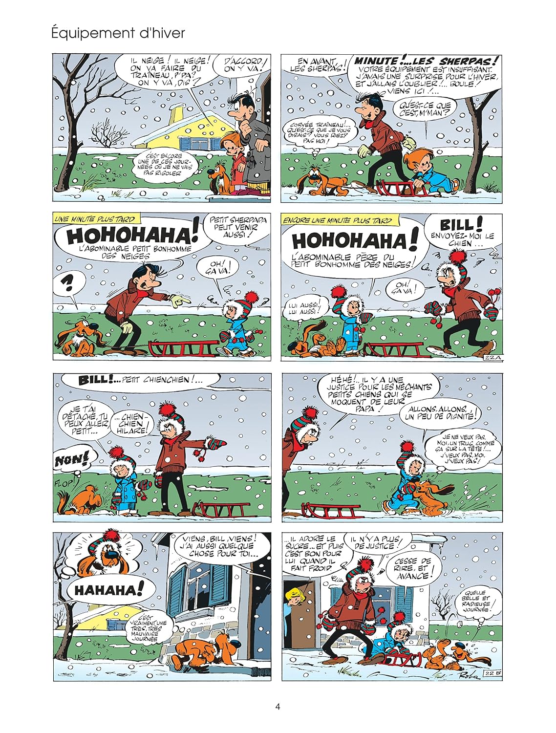 Truyện tranh tiếng Pháp - Boule &amp; Bill - Tome 2 - Boule Et Bill Deboulent