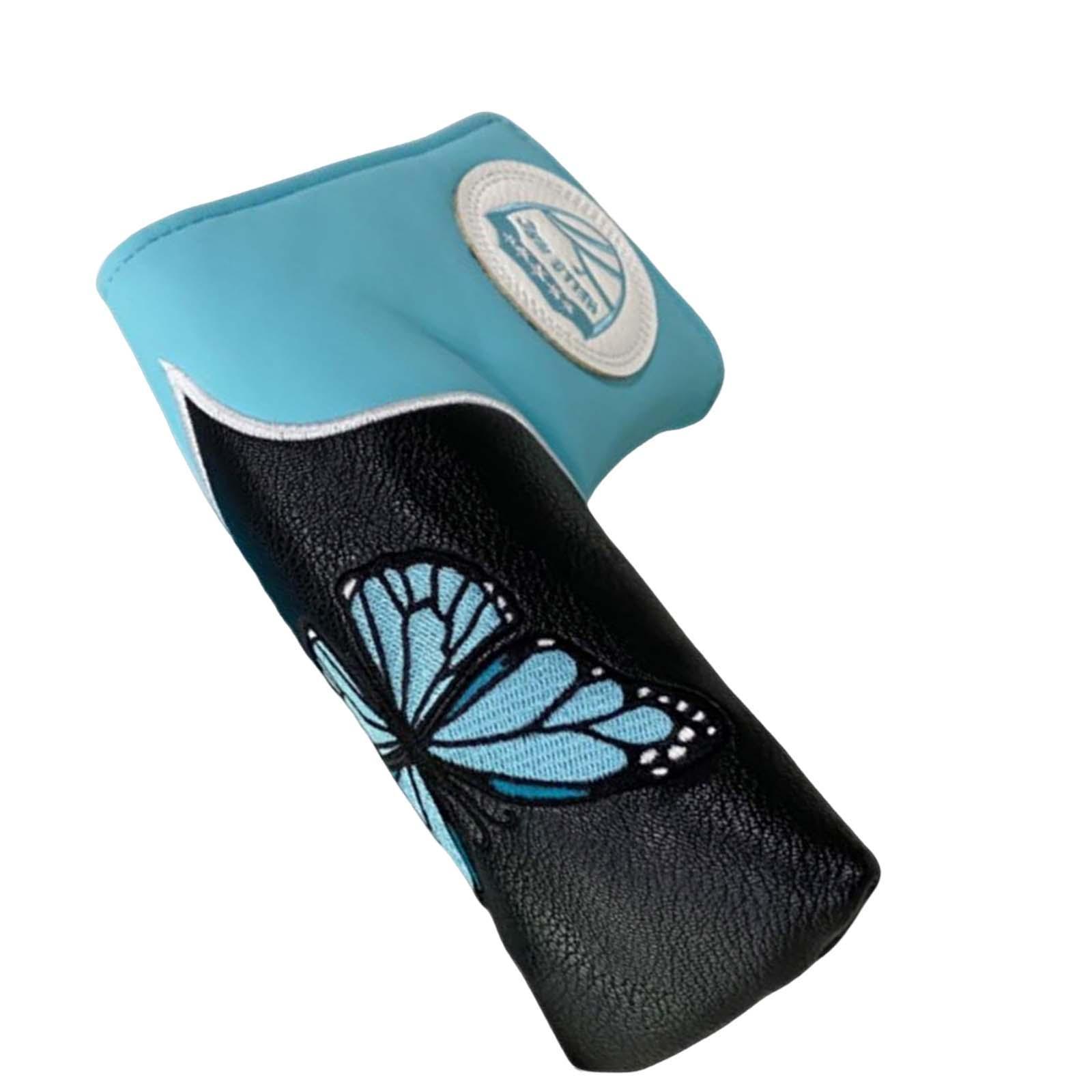 Fashion Golf Putter Head Cover Protector PU Leather Golf Club Head Cover