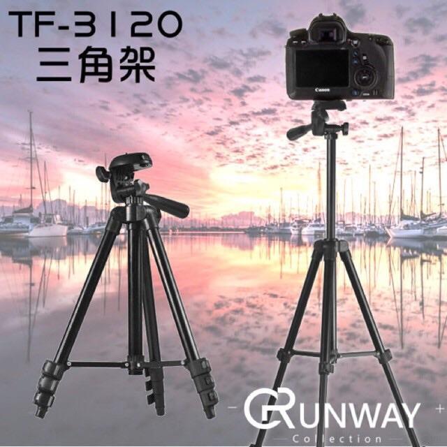 Combo 3 món chân đế chụp hình Tripod TF 3120 THẾ HỆ MỚI + đầu kẹp điện thoại + nút blt