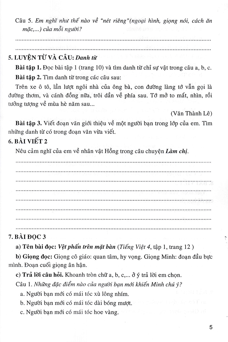 Bồi Dưỡng Tiếng Việt Lớp 4 _HA