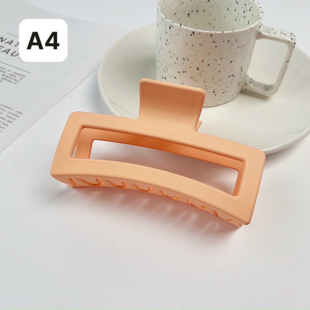 Kẹp tóc, kẹp tóc nhựa, càng cua nhựa nhám loại to chống gãy VFG111