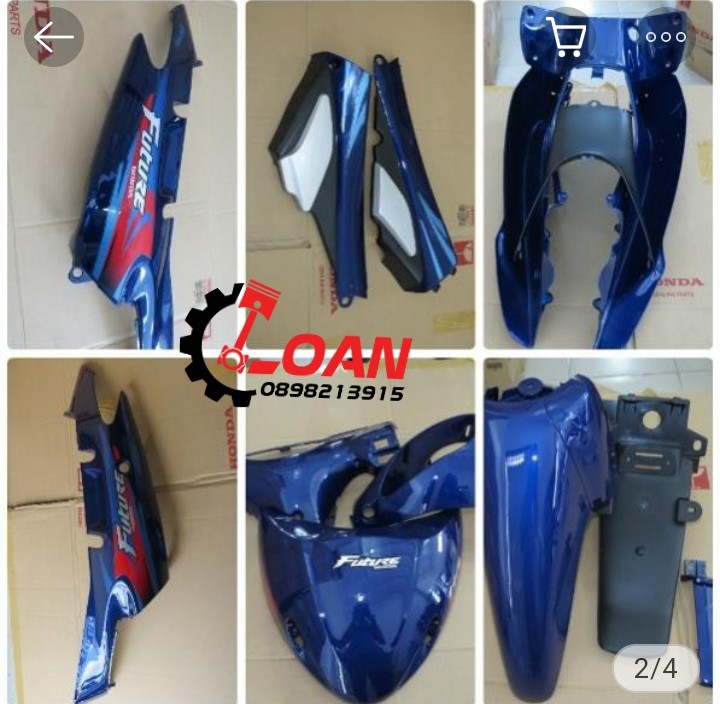 DÀN ÁO DÀNH CHO XE FUTURE 1 MÀU GHI XÁM