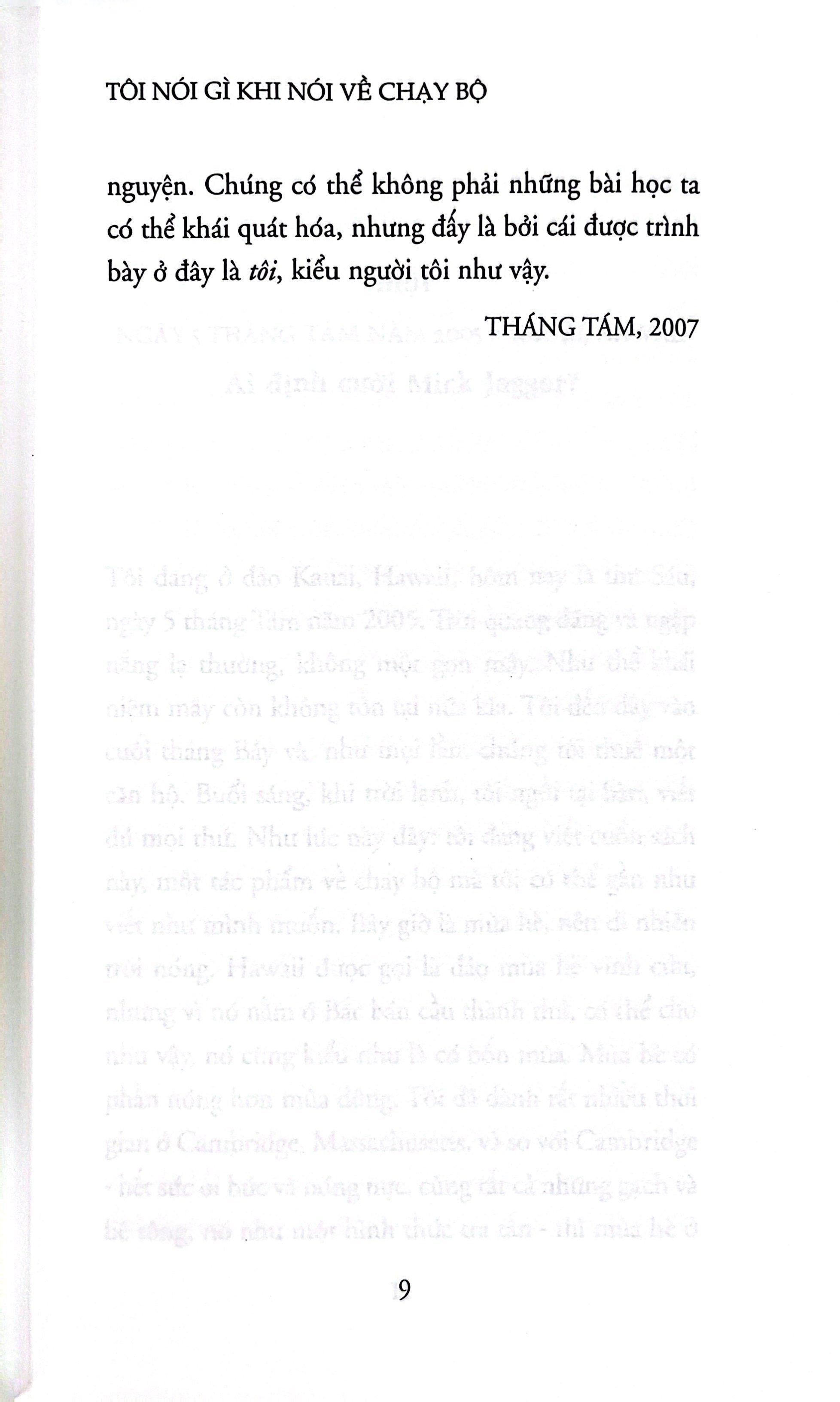 Sách - Tôi Nói Gì Khi Nói Về Chạy Bộ