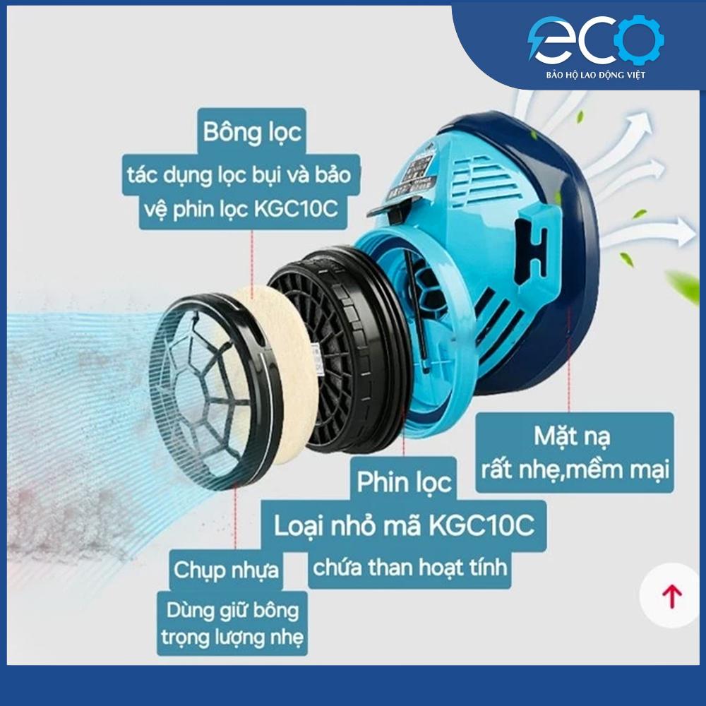 Combo 4 Món Mặt Nạ Koken G7 – Phun Sơn, Phun Thuốc, Chống Bụi, Hóa Chất Nhật Bản