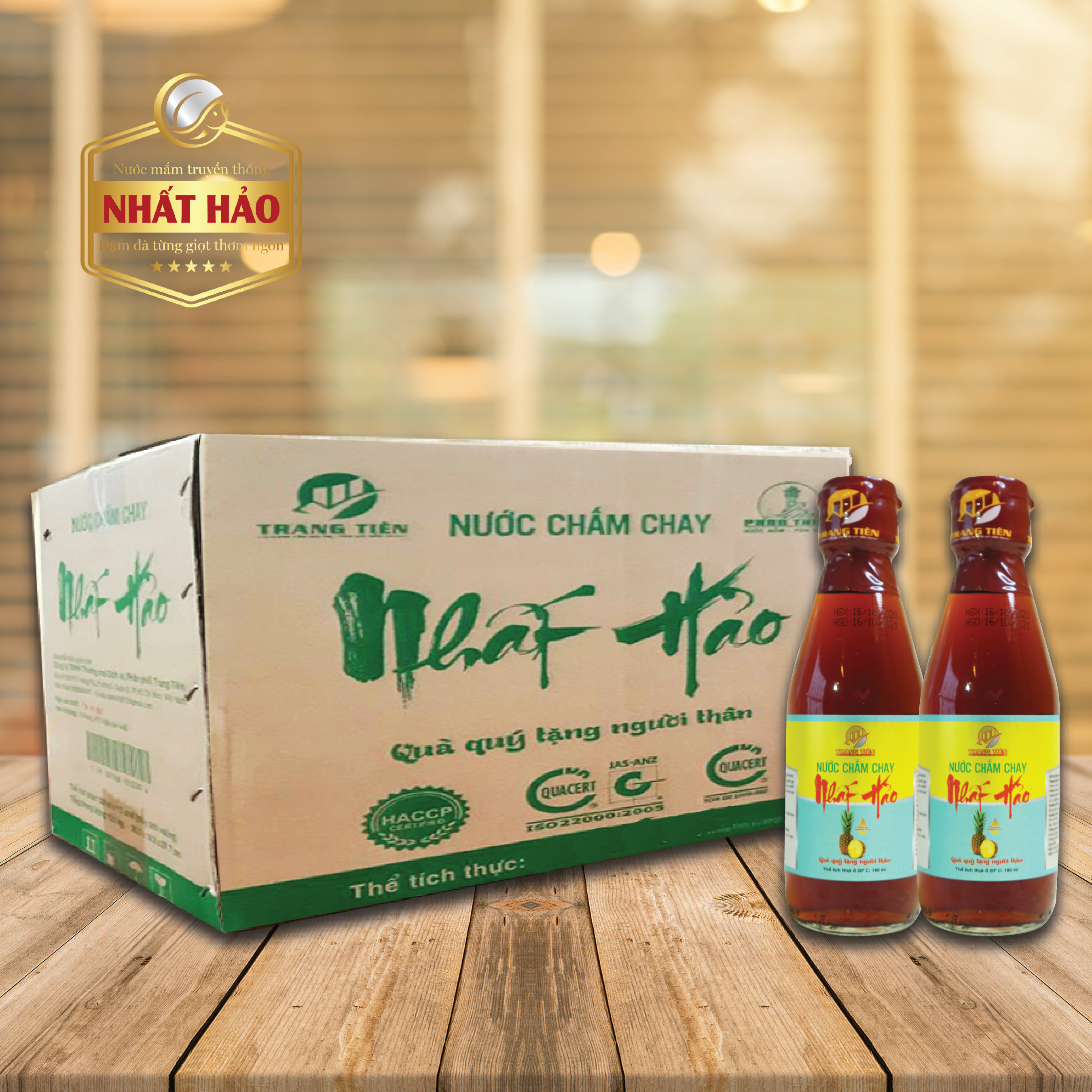 Nước chấm Chay Nhất Hảo 180ml - Thùng 24 chai