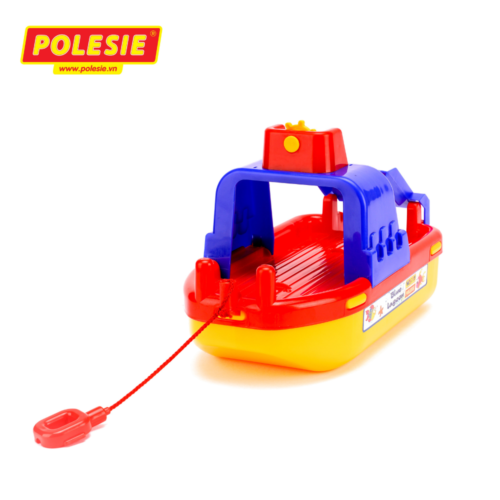 Đồ chơi tàu thuỷ vận chuyển Lagoon Wader Toys Polesie 41524 - Hàng chính hãng nhập khẩu châu âu