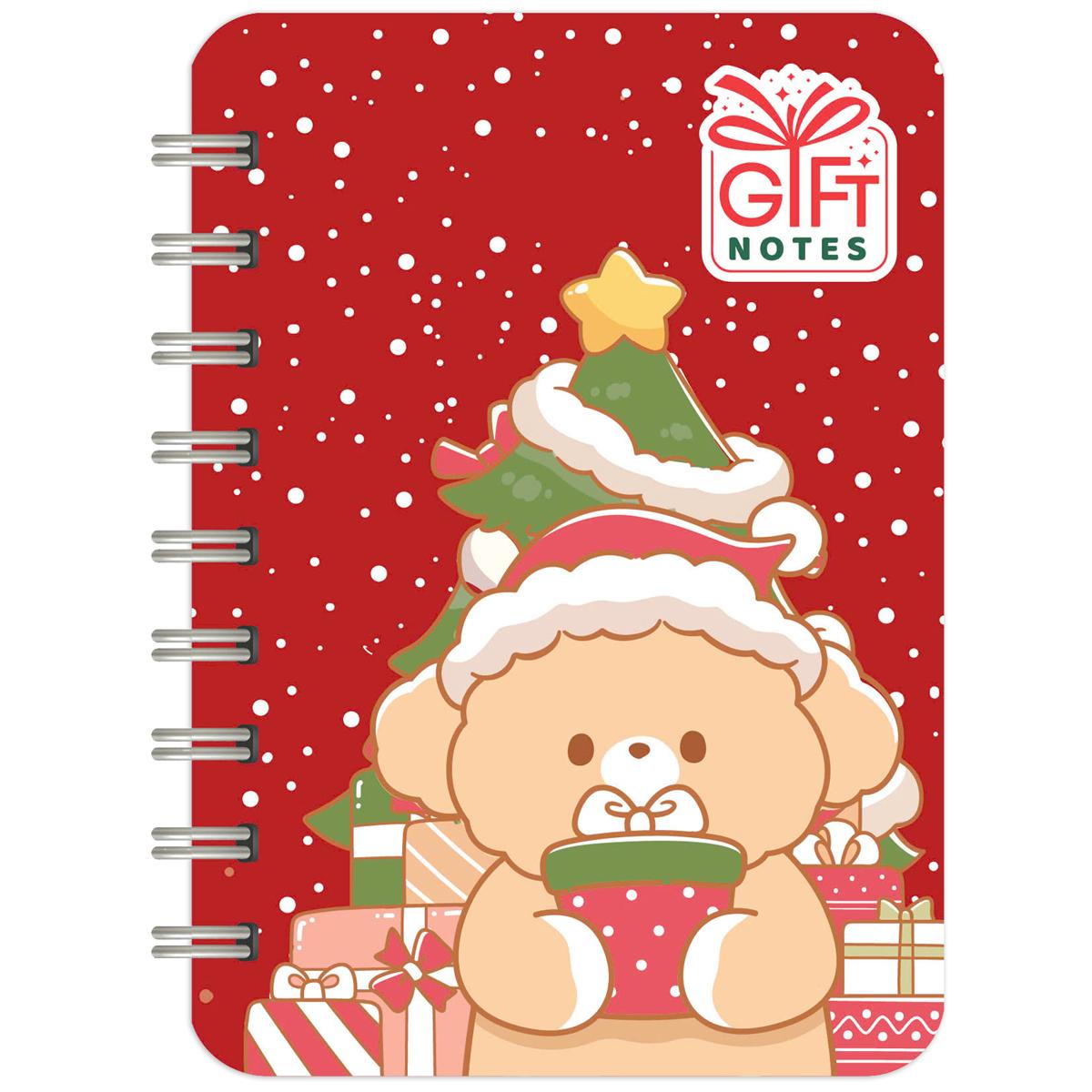 Sổ Lò Xo Moochi Christmas A7 - Kẻ Ngang - 160 Trang 70gsm - The Sun 02