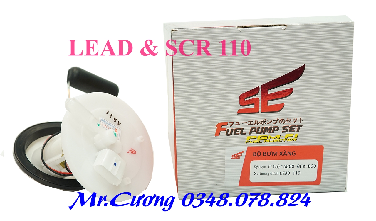 Bộ bơm xăng xe dành cho LEAD &amp; SCR 110cc