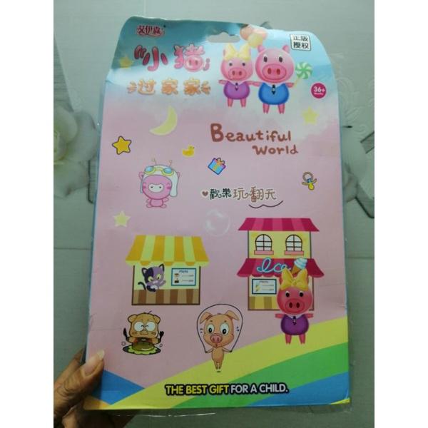 VỈ ĐỒ CHƠI HEO PEPPA 12 CHI TIẾT