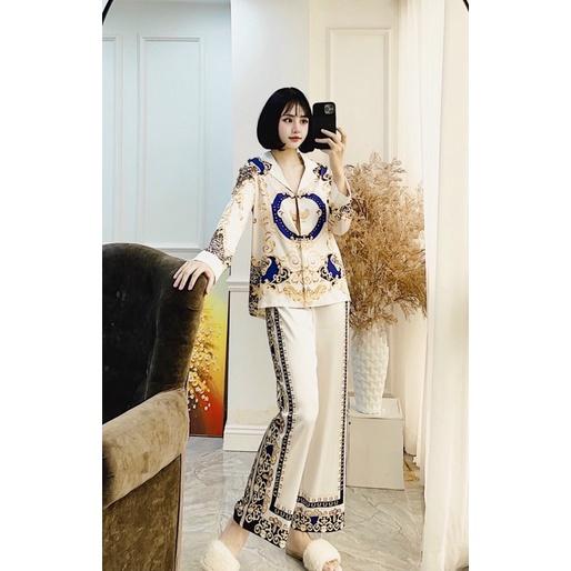 BỘ PYJAMA HOẠ TIẾT CLC 013 CAO CẤP