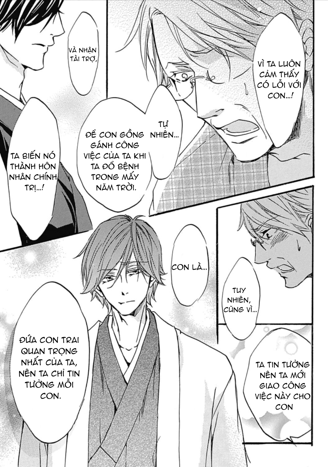 nụ hôn bắt đầu chapter 8 9